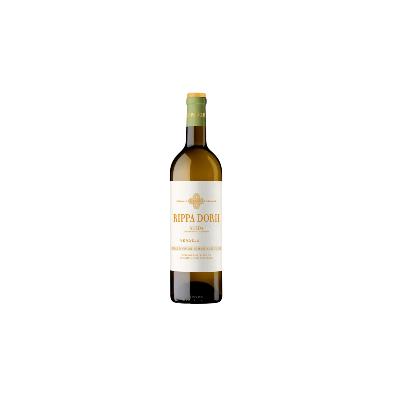Rippa Dorii Verdejo young white wine, single-varietal verdejo grape, Rueda designation of origin