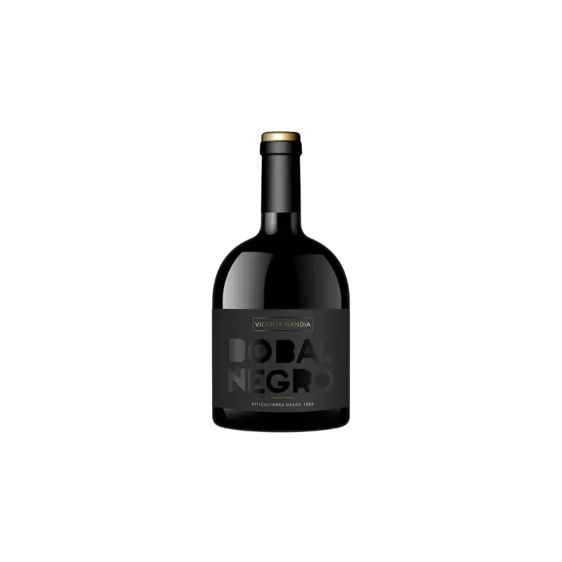 Botella de vino tinto Bobal Negro de Vicente Gandia, viñas viejas DO Utiel-Requena - Venta en Wonderful Wines