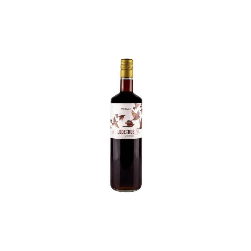 Ampolla de Vermut Lodeiros Vento Negre gallec artesà sense sucres afegits - Compra a Wonderful Wines