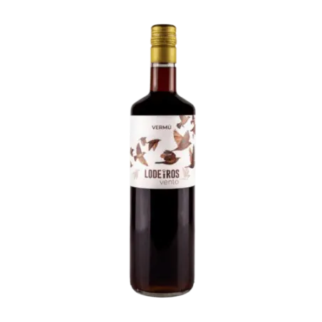 Ampolla de Vermut Lodeiros Vento Negre gallec artesà sense sucres afegits - Compra a Wonderful Wines