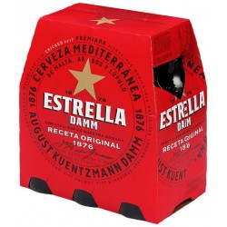 Estrella Damm | Pack 6 botellas 250ml