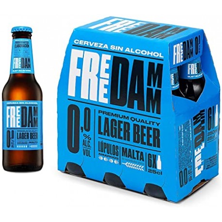 Free Damm | Pack 6 botellas 250ml