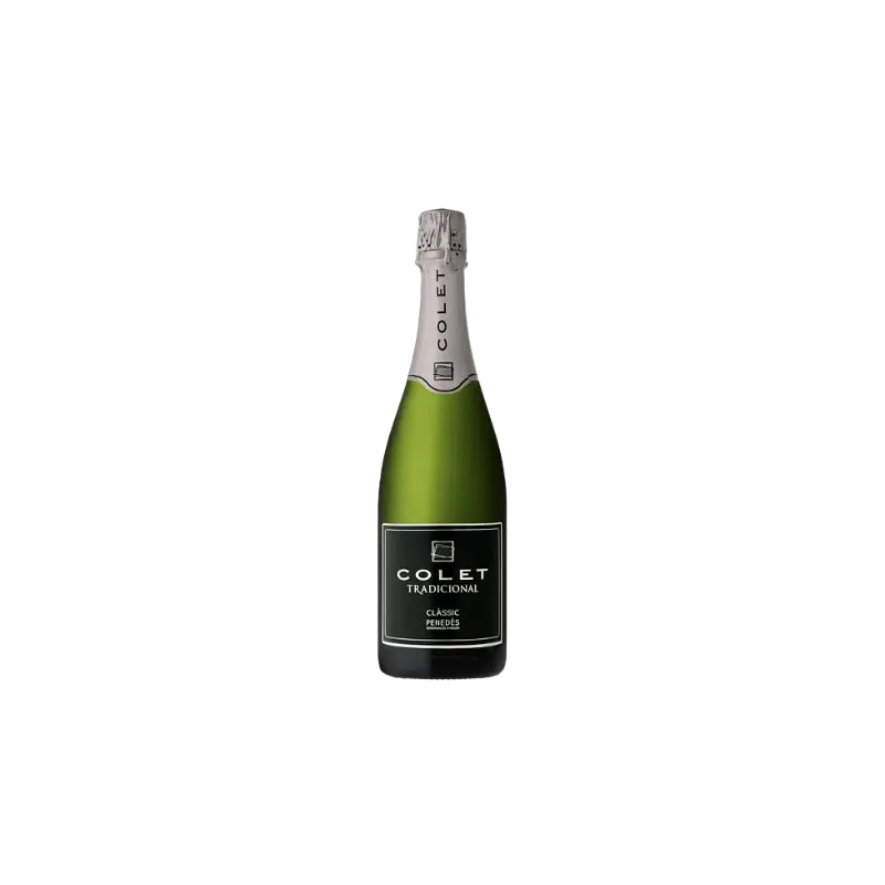 Botella de espumoso Colet Tradicional Extra Brut de la DO Clàssic Penedès.