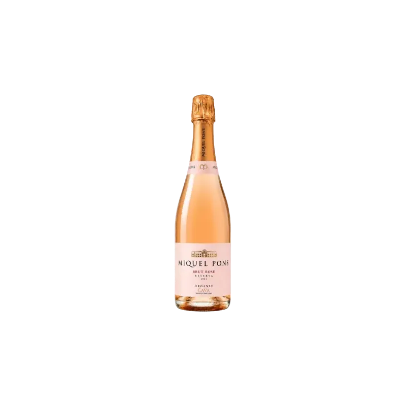 Miquel Pons Rosé Brut Reserva DO Cava | Cava Rosado 100% Trepat