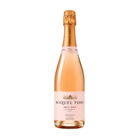 Miquel Pons Rosé Brut Reserva DO Cava | Cava Rosado 100% Trepat