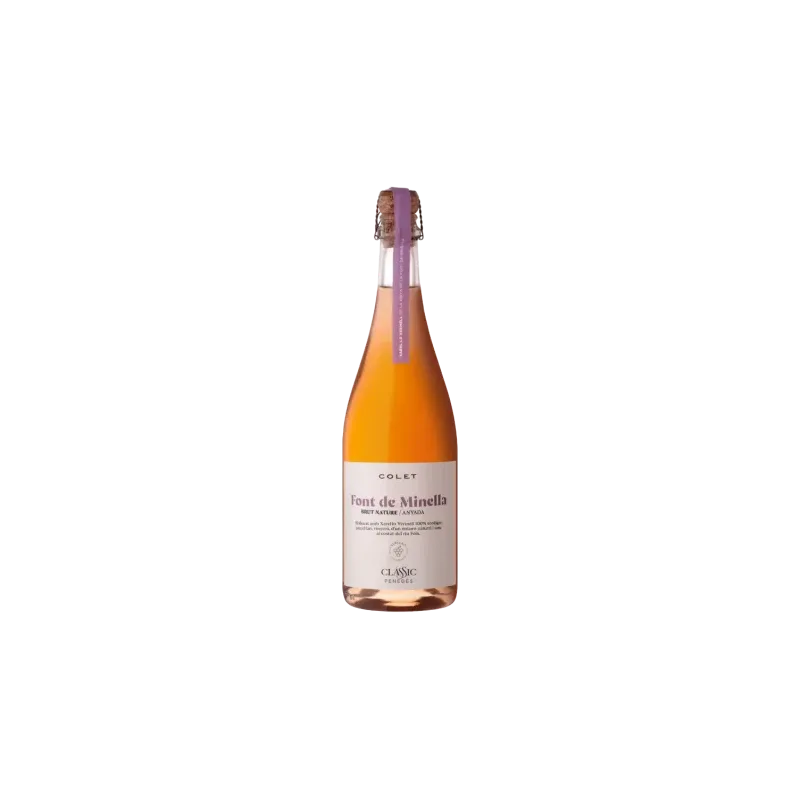 Font de Minella Reserva Rosat Colet DO Clàssic Penedès | Espumoso Xarel·lo Vermell
