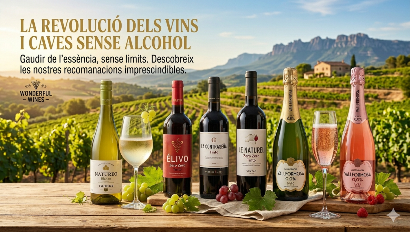 Gaudir sense límits: Tot el que cal saber sobre la revolució dels vins 0,0%