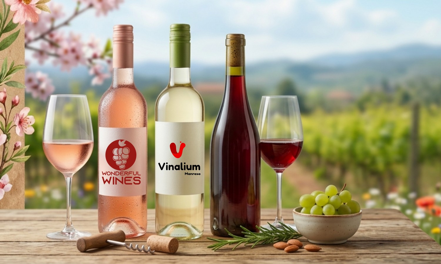Els 5 millors vins per gaudir aquesta primavera