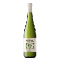 Ampolla de vi Natureo Blanc de la Família Torres, el pioner dels vins sense alcohol a Espanya.