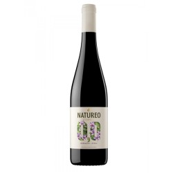 Ampolla de vi Natureo Negre de la Família Torres, el pioner dels vins sense alcohol a Espanya.