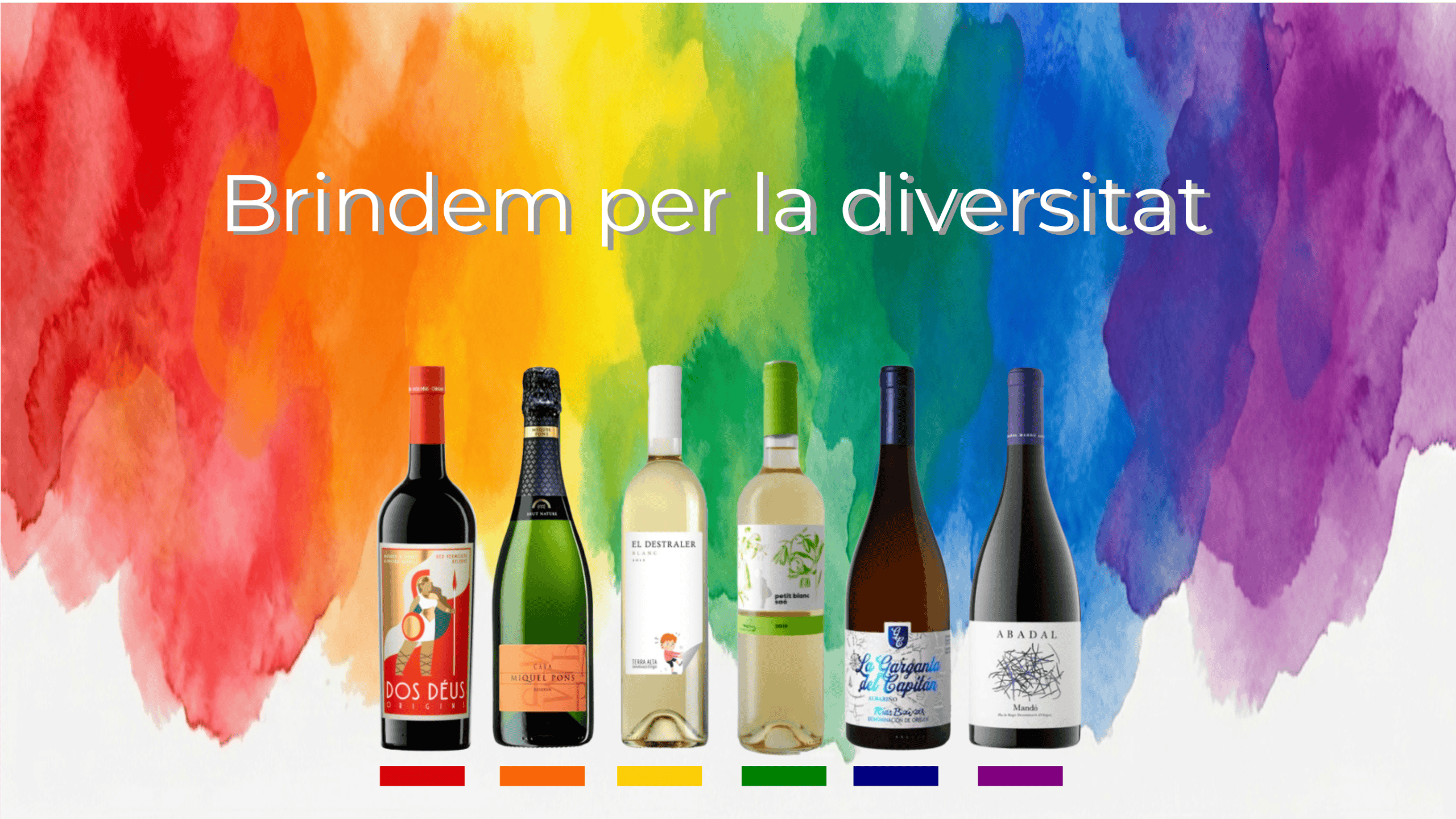 Vins amb molt d’Orgull: Un tast de colors per celebrar el juny 🌈🍷