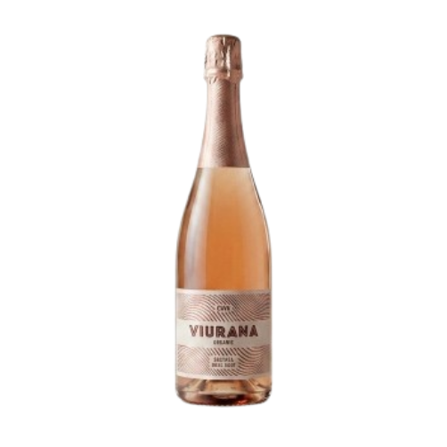 Ampolla de Cava Viurana Rosé de Ramon Canals, un escumós rosat fresc i afruitat per donar la benvinguda a la nit de Sant Joan, disponible a la botiga de Manresa i online.