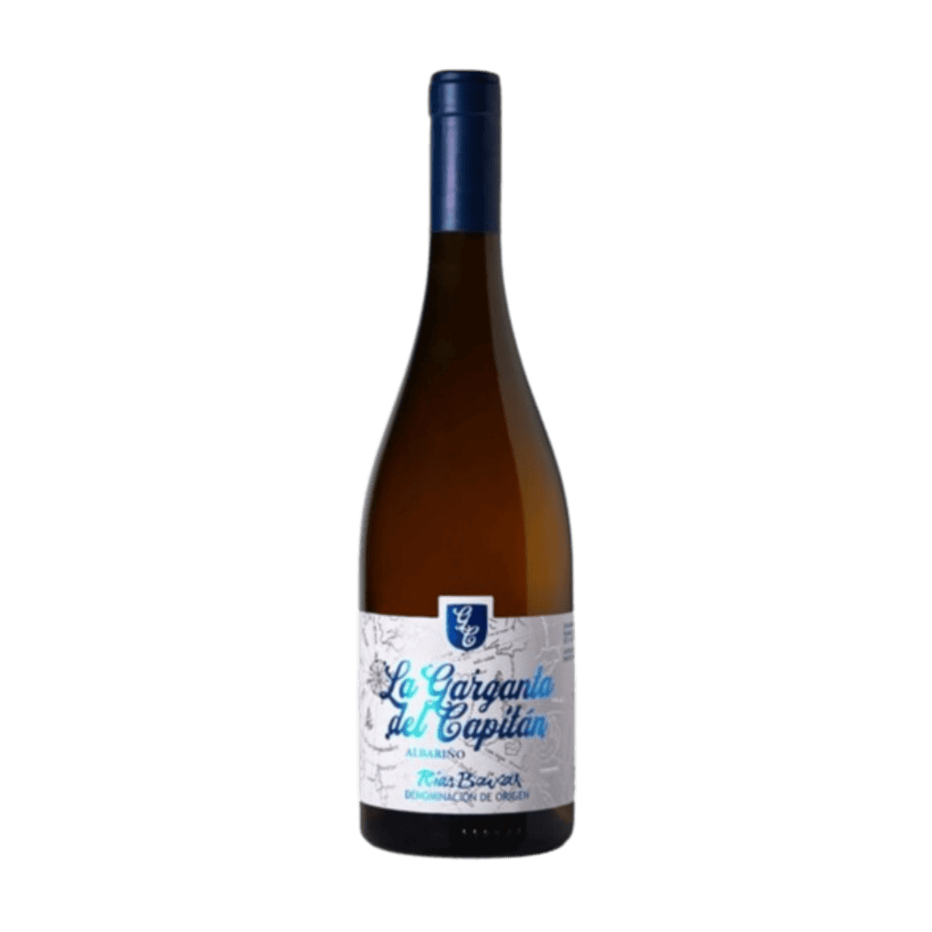 Ampolla de vi Albariño La Garganta del Capitán amb criança sobre lias, DO Rías Baixas - Wonderful Wines